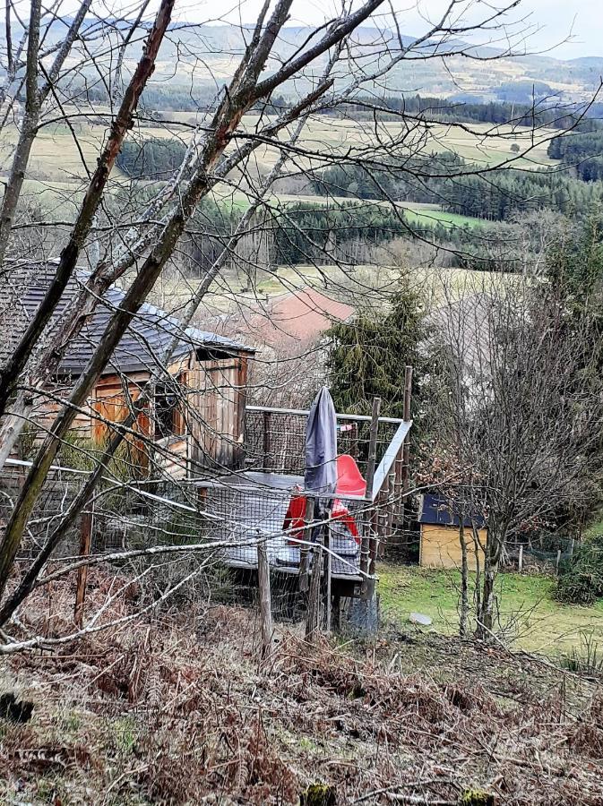 Cabanes et Yourtes de la Vallée de l'Ance Hotel Sauvessanges Exterior foto